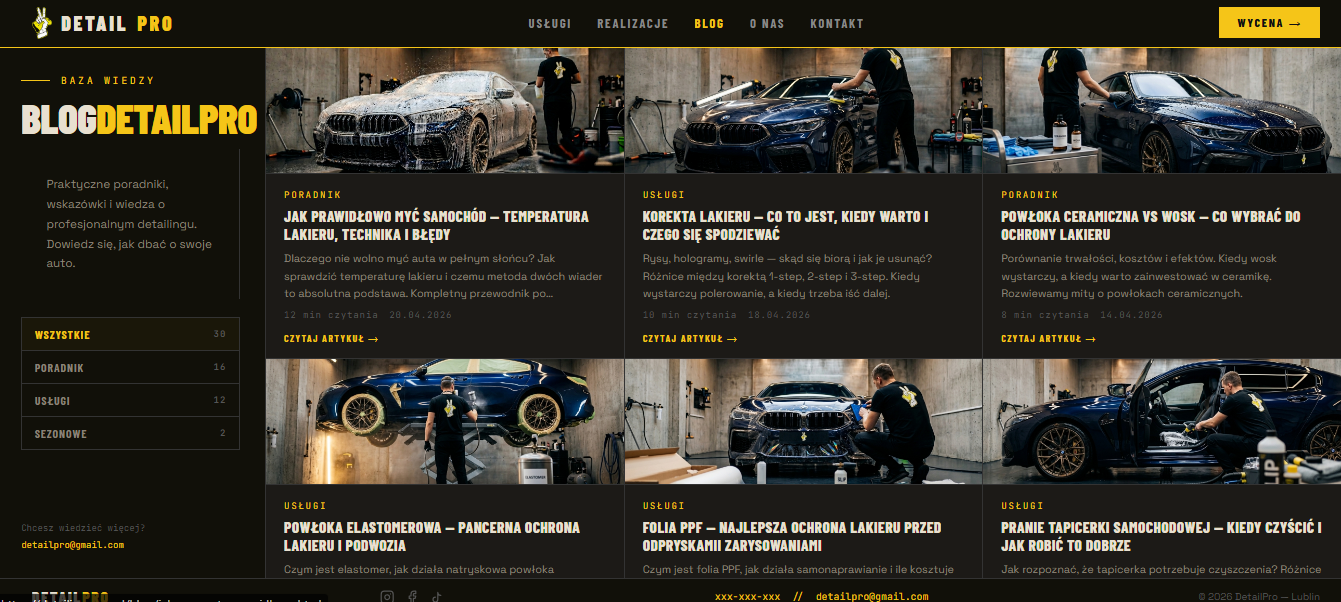 DetailPro — Blog